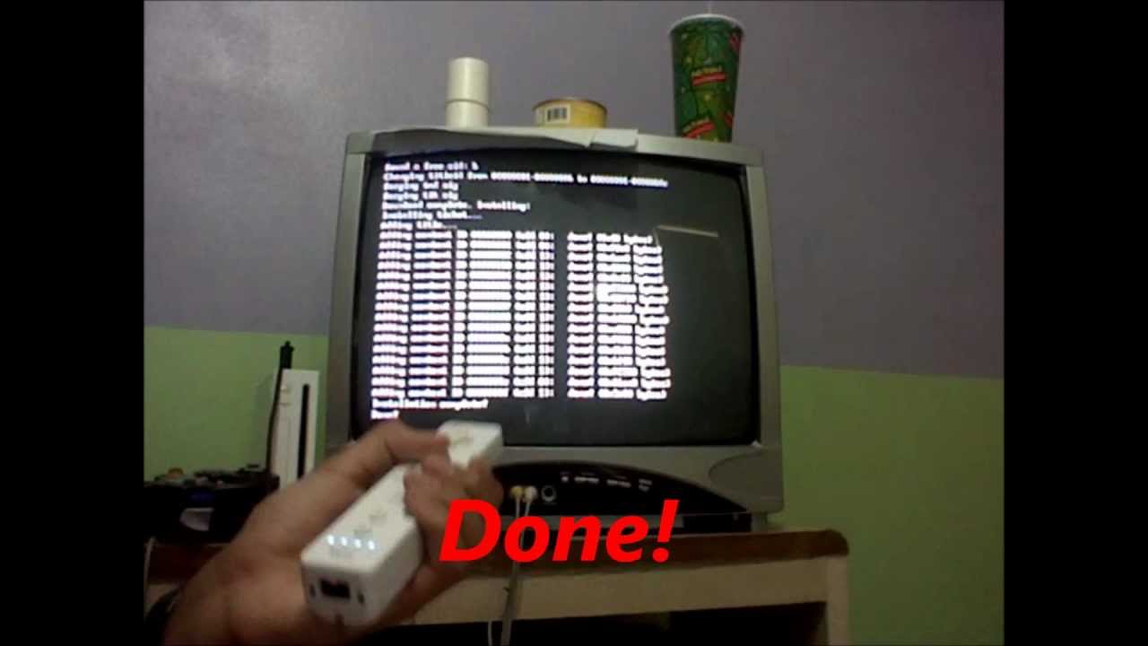 how to install wii mod batch file